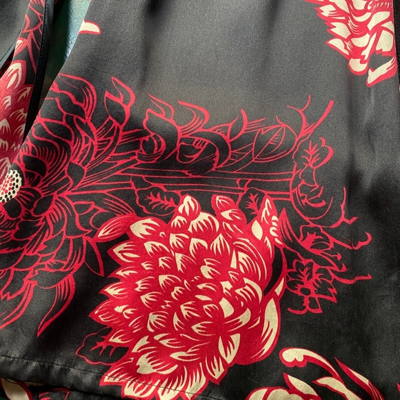 Vintage Silk Short Kimono - Picture 10 of 13
